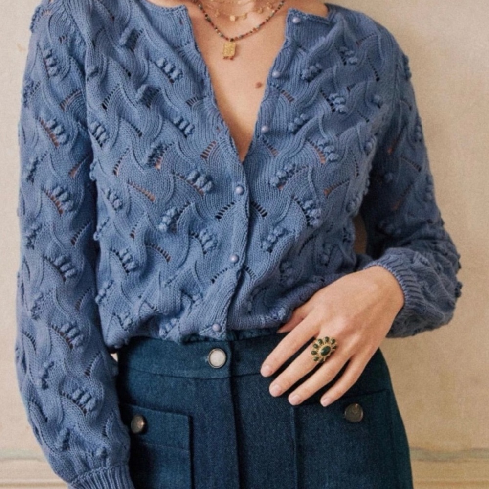 ISO Sezane Mathilde Cardigan